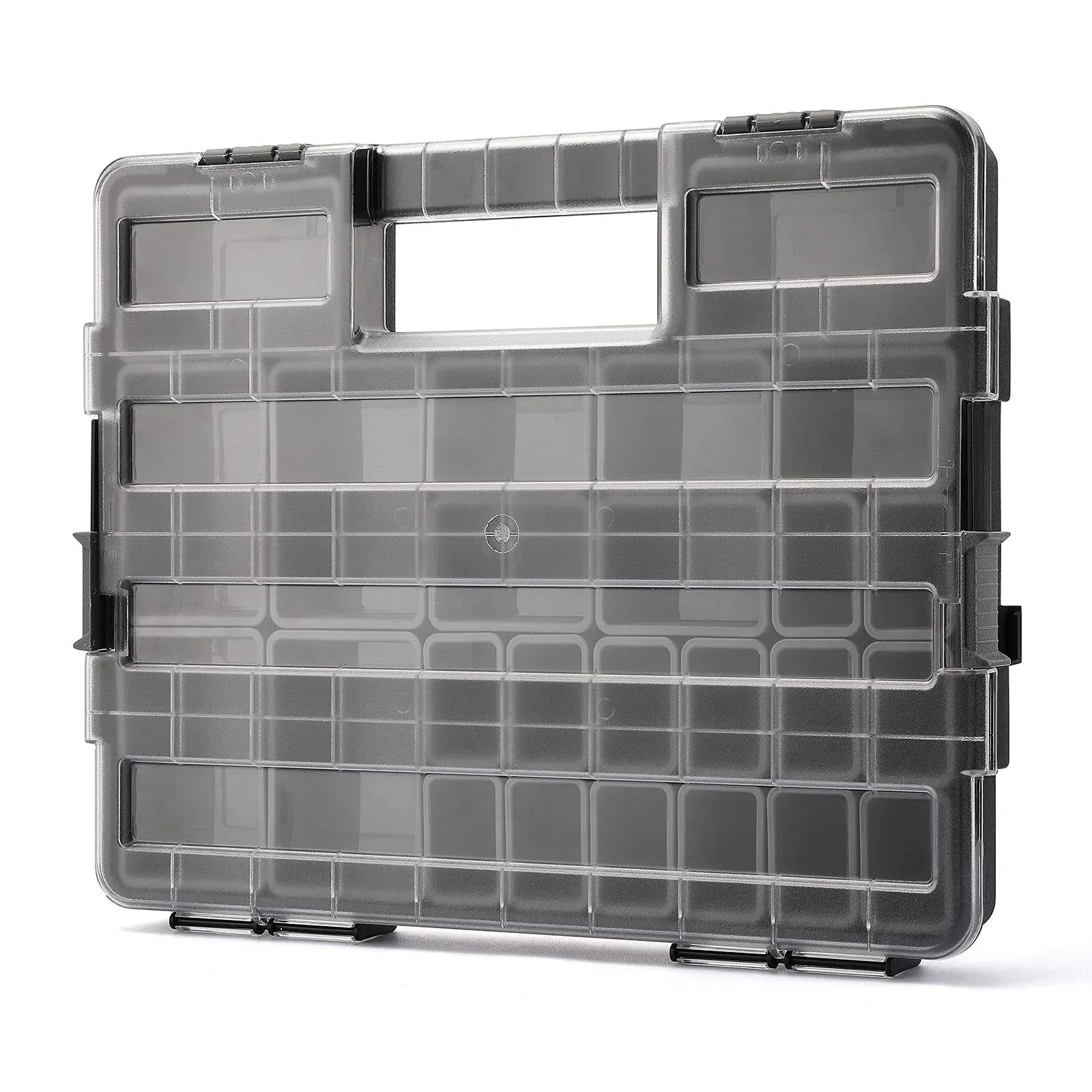 MIXPOWER 16 5-Inch Portable Storage Organizer with Double Secure Locks and 25 ...