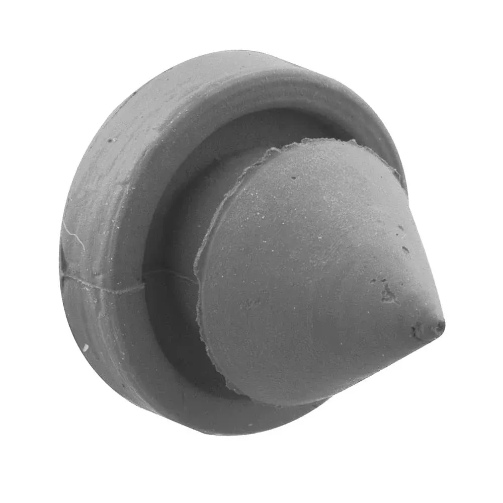 Sentry Supply 658-1055 Door Silencers, 1/2 In., Rubber, Gray, Used on Metal Jambs (100 Pack)