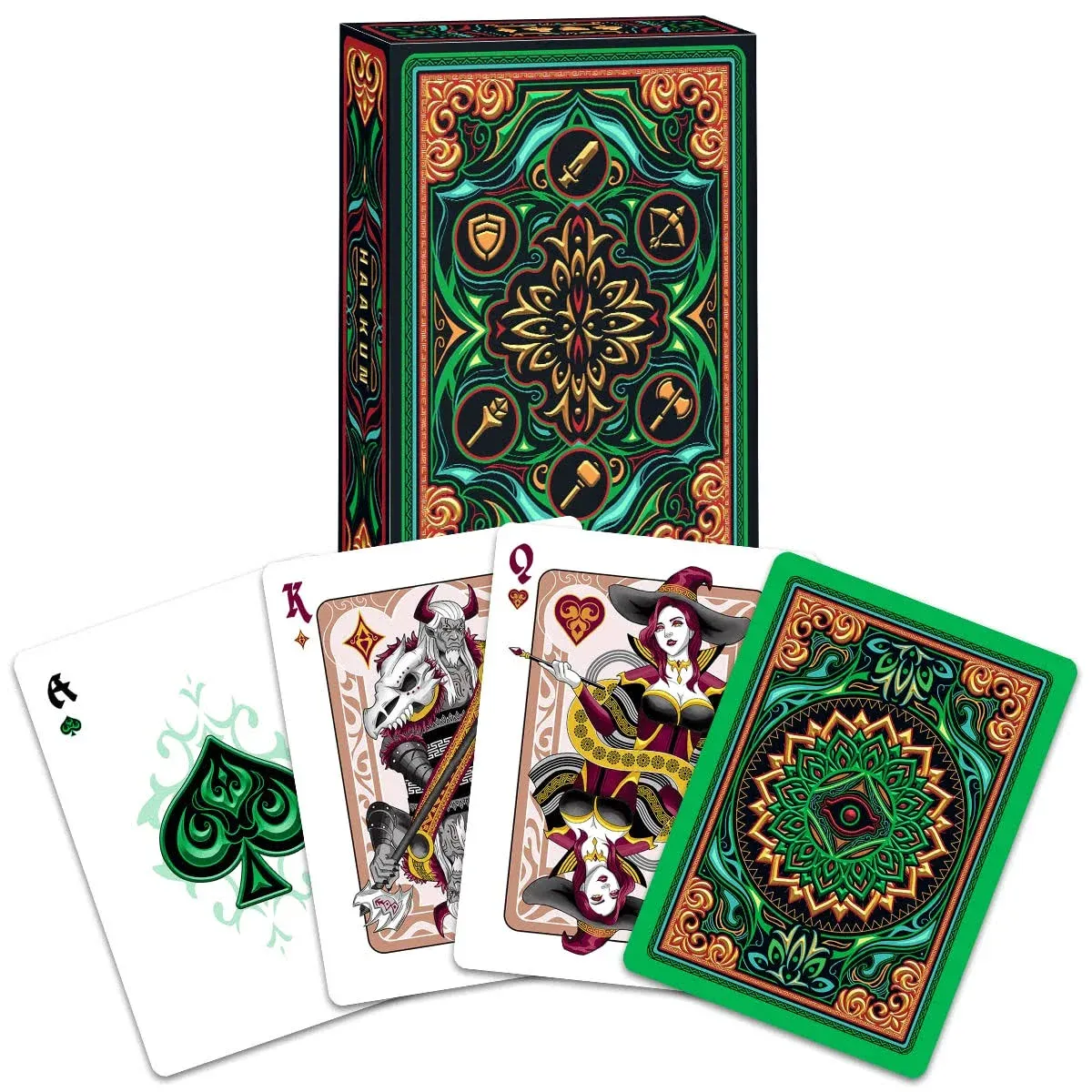 HAAKUN Fantasy World Deck of Playing Card Mystery Cards Poker Board Game