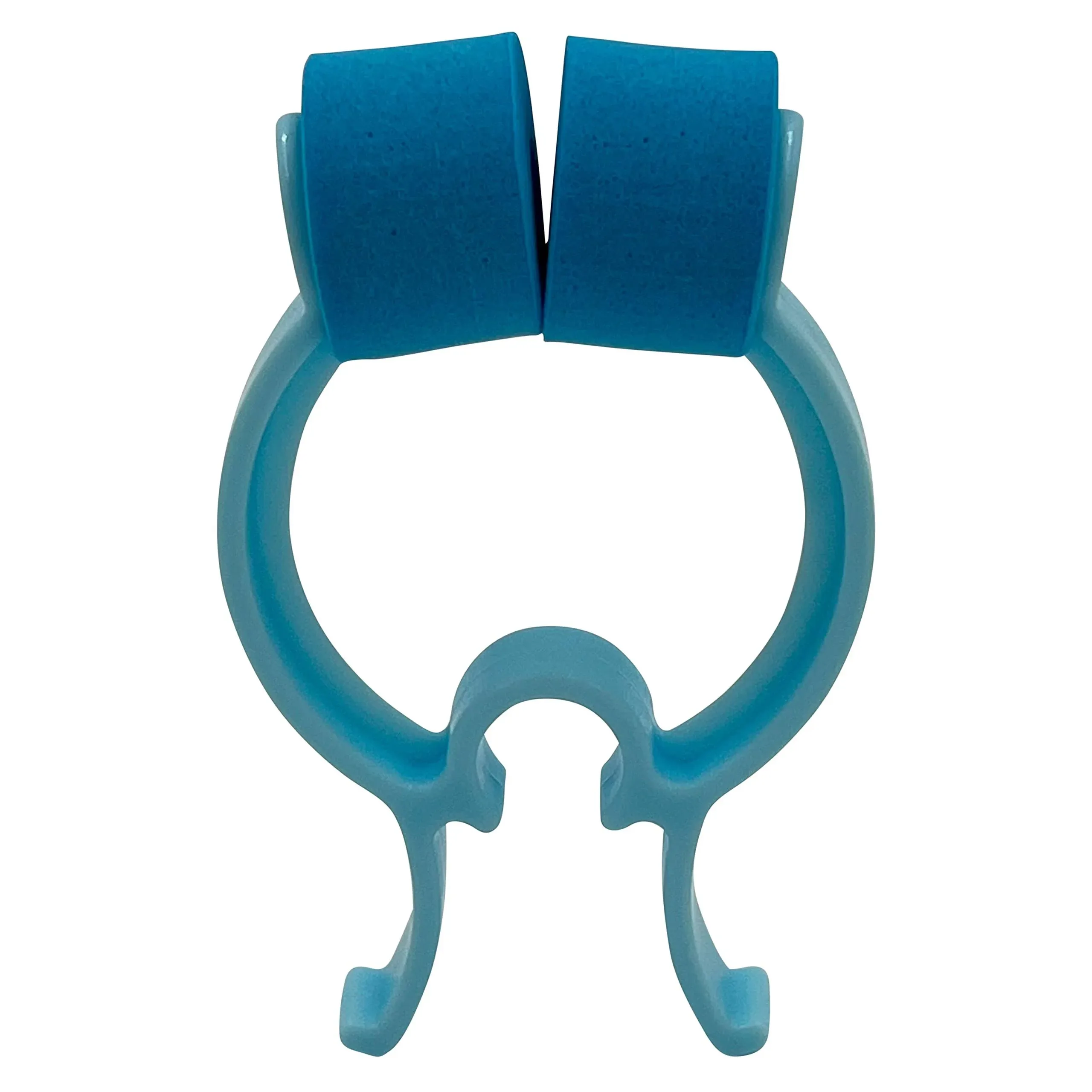 Resone 10pk Blue Padded Oxygen Nose Clips to Block Nasal Air Flow or to Stop Nose ...