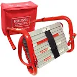 Hausse Retractable 3 Story Fire Escape Ladder, 25 Feet