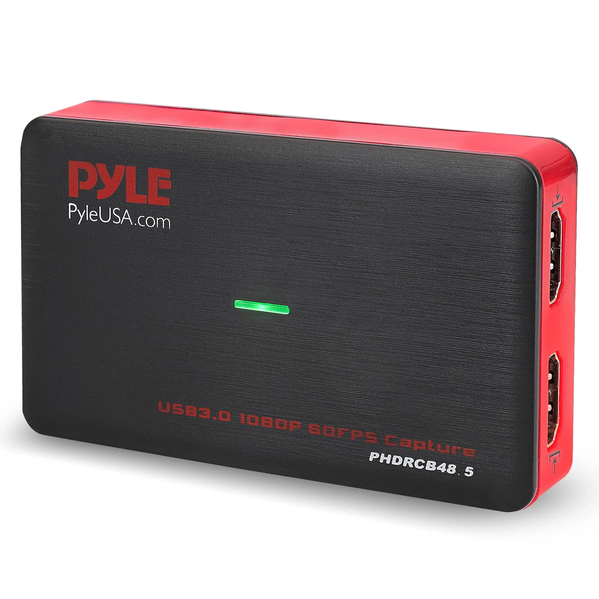 Pyle Video Game Capture Card Device Video Recorder Phdrcb48.5