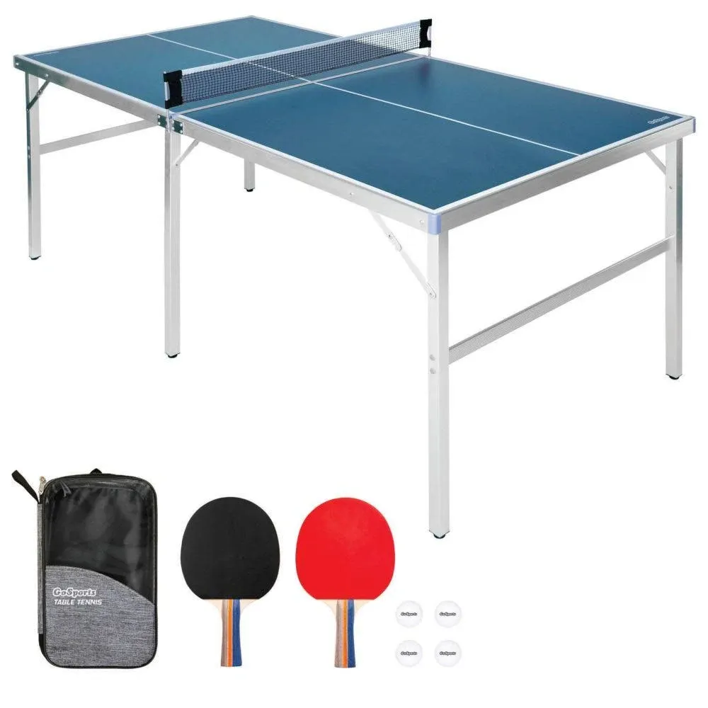 GoSports Portable Mid-Size Table Tennis Game Set