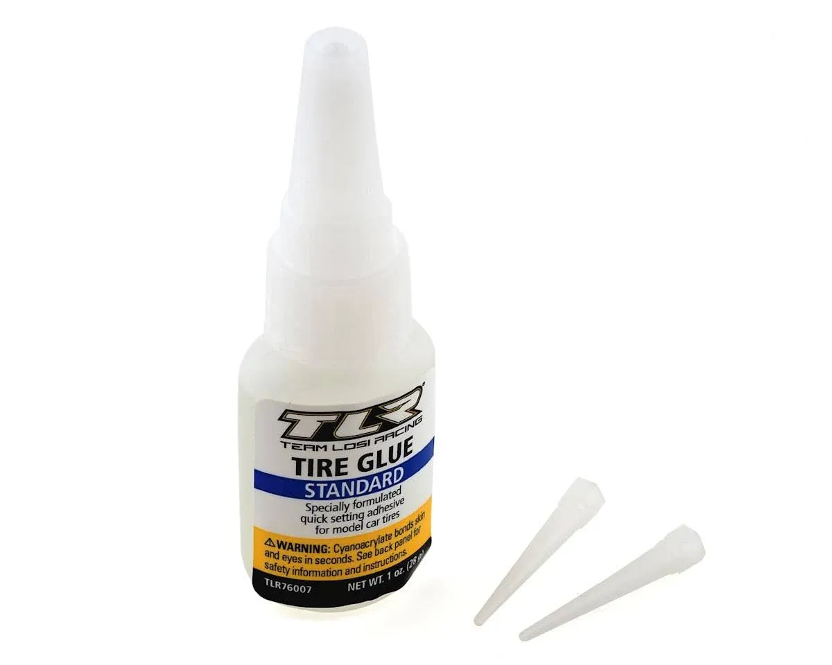 TLR76007 Tire Glue, 1oz, STANDARD