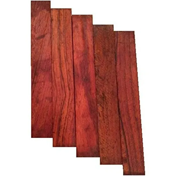 White's Woods Cocobolo Pen Blanks 5-Pack