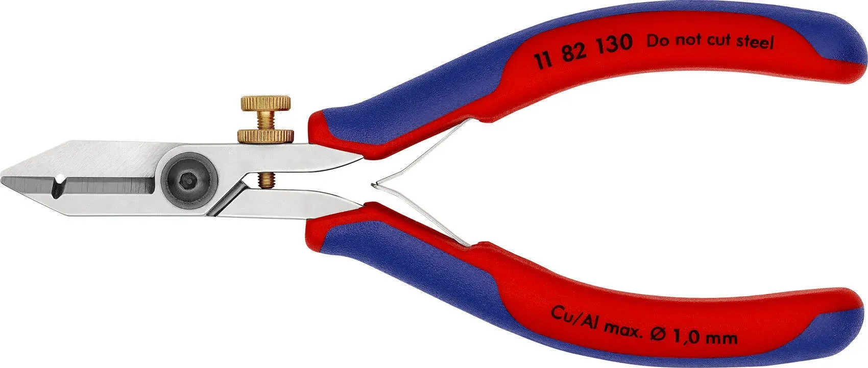 Knipex 11 82 130 5,12" Electronics Wire Stripping Shears