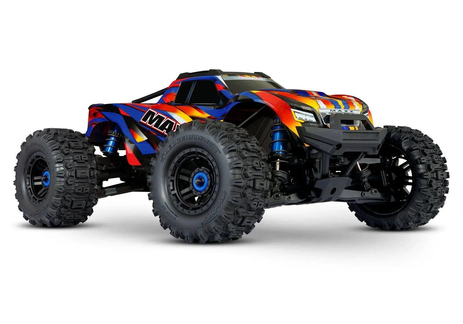 Traxxas Maxx WideMaxx 1/10 Brushless RTR 4WD Monster Truck (Yellow)