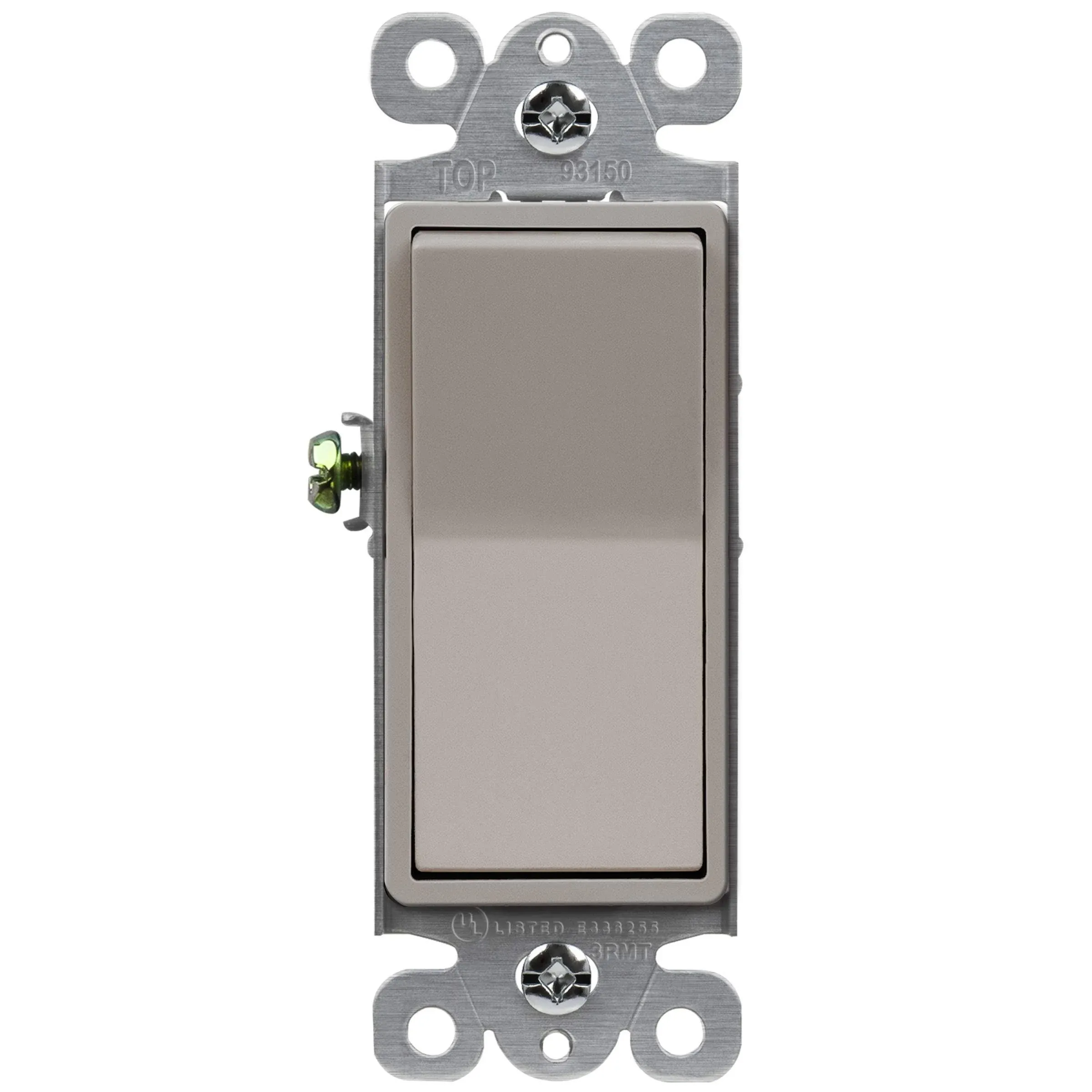 Enerlites 3-Way Decorator Paddle Light Switch Single Pole or Three Way