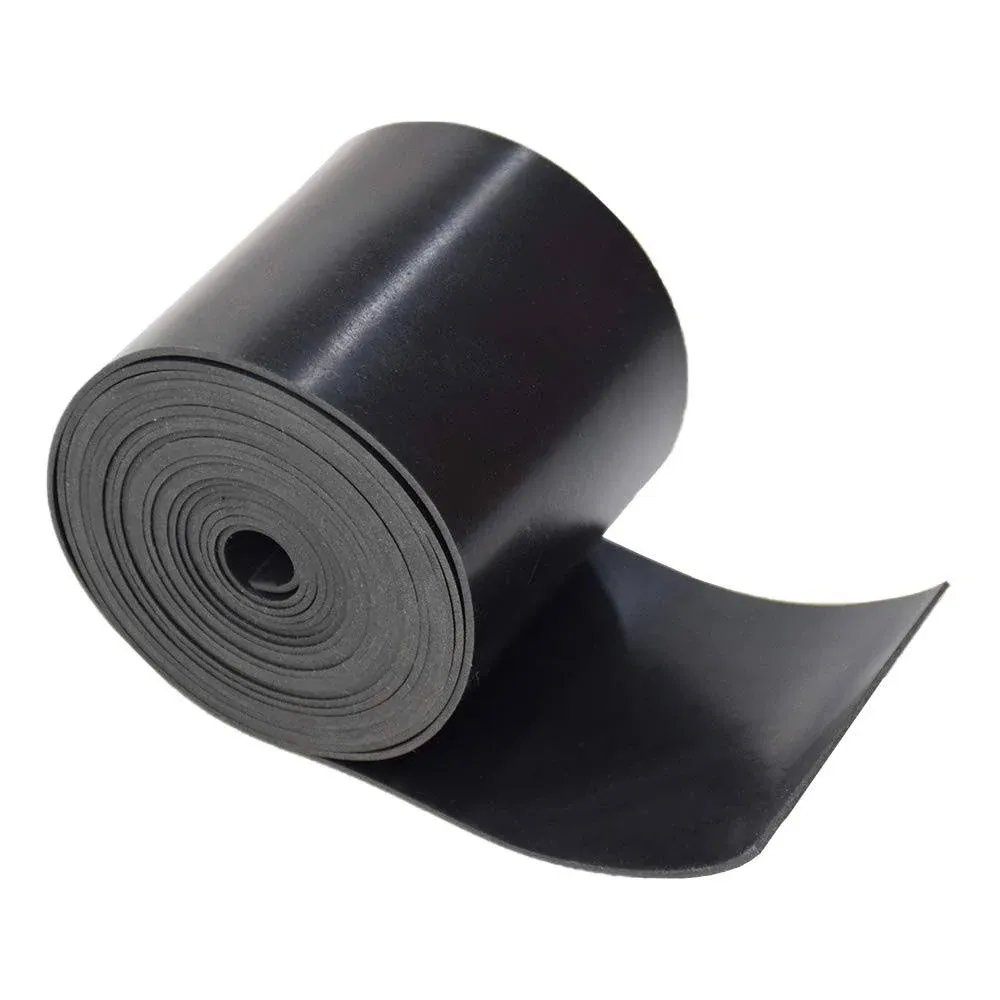 DOBTIM Neoprene Rubber Strips 1/16 (.062) Thick x 3" Wide x 10' Long, Solid ...