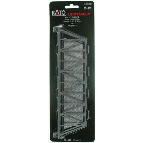 Kato N 248mm 9-3/4" Truss Bridge, Silver