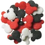 Decopac Mickey Mouse Quins, Red/Black/White 3 lb Box