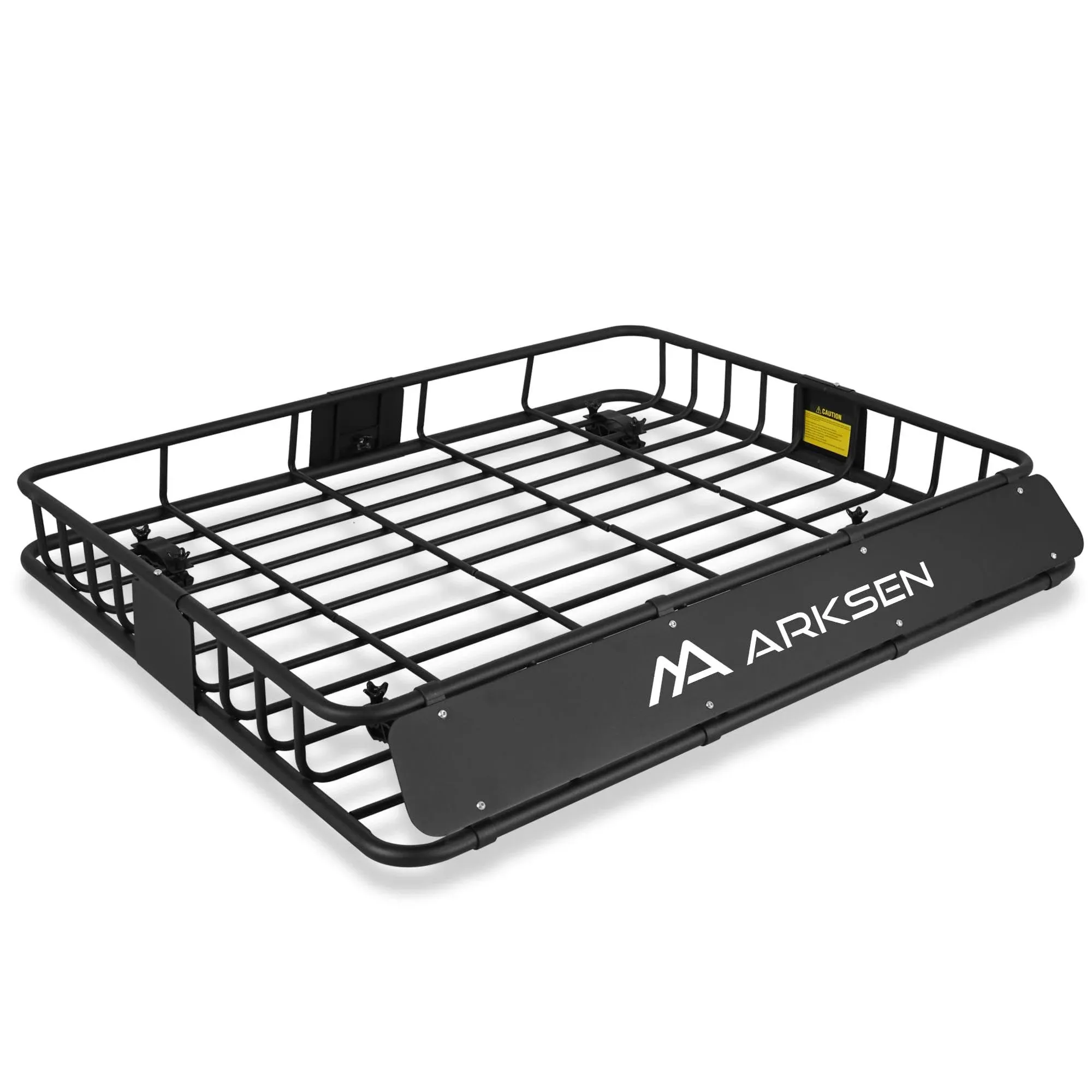 Arksen 43 x 50 inch Universal Extra Wide 150lb Heavy Duty Roof Rack Cargo with ...