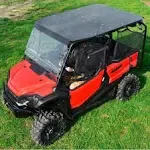 SuperATV Heavy Duty Tinted Roof for Honda Pioneer 1000-5 (2016+) - Easy to install!