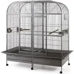 Flyline Large Double Cage with Center Divider for Bird Parrot Aviary