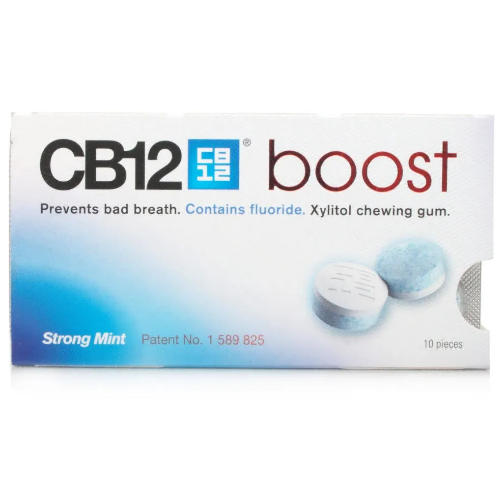 CB12 Boost Strong Mint Chewing Gum