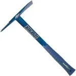 ESTWING Burpee Rock Pick - 17" Geologist Tool with Pointed Tip & Shock Reduction Grip - BP500