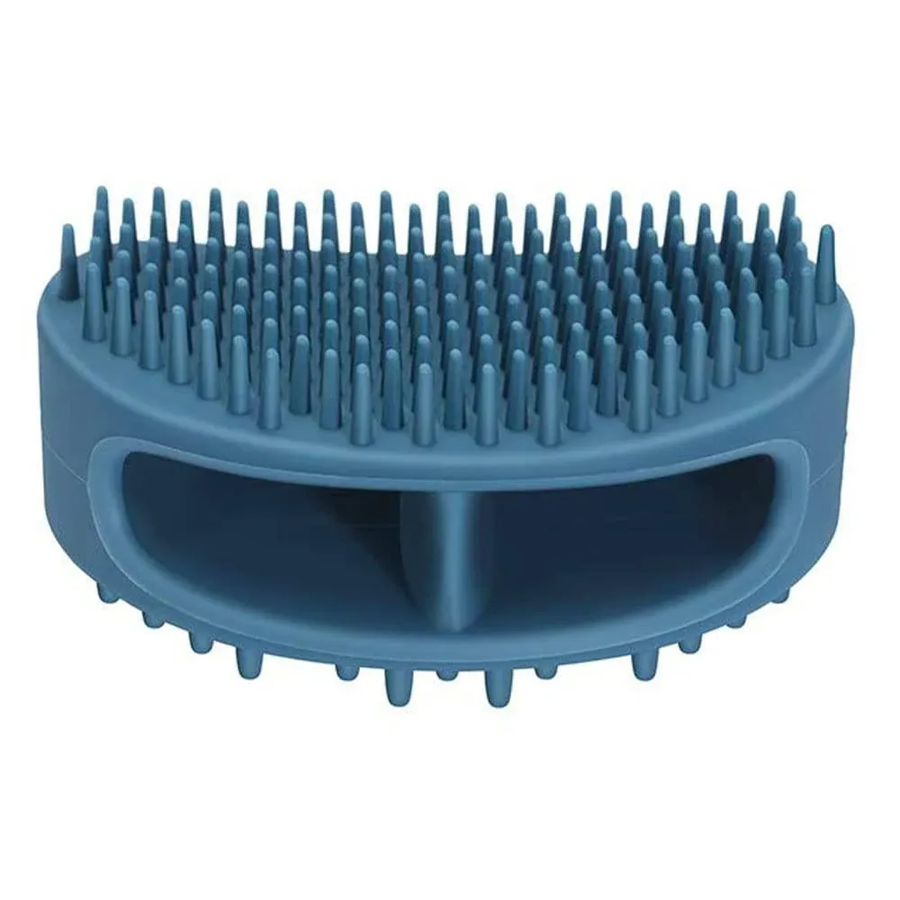 Famobest Dog Brush & Cat Brush, Soft Silicone Dog Grooming Brush, Pet Bath & Massage Brush for Cats and Dogs with Short or Long