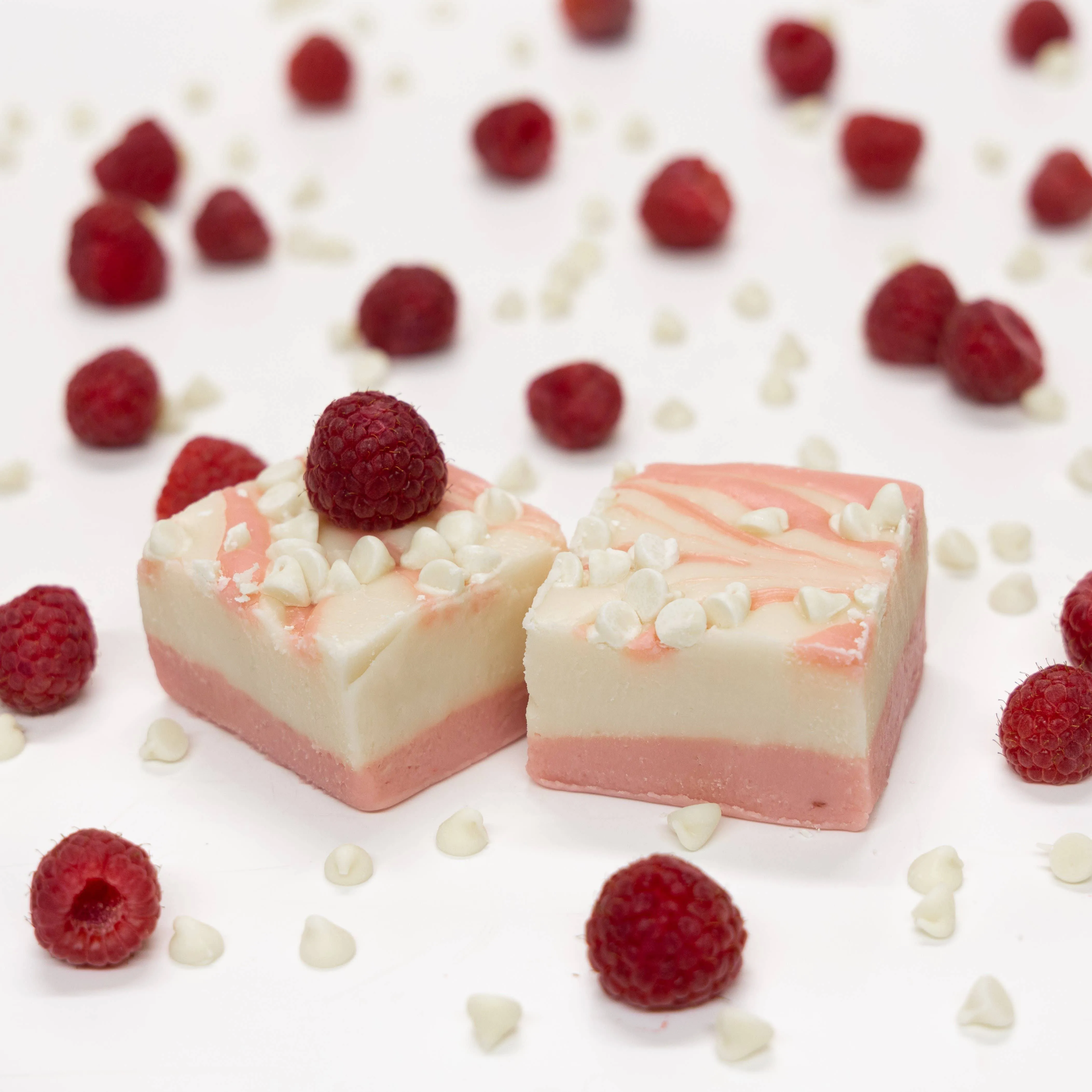 Valley Fudge White Chocolate Raspberry Truffle Fudge