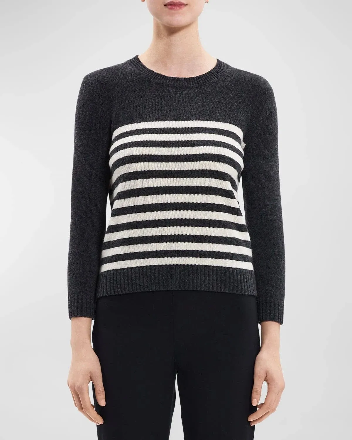 Theory Women's Shrunken Crew Sweater