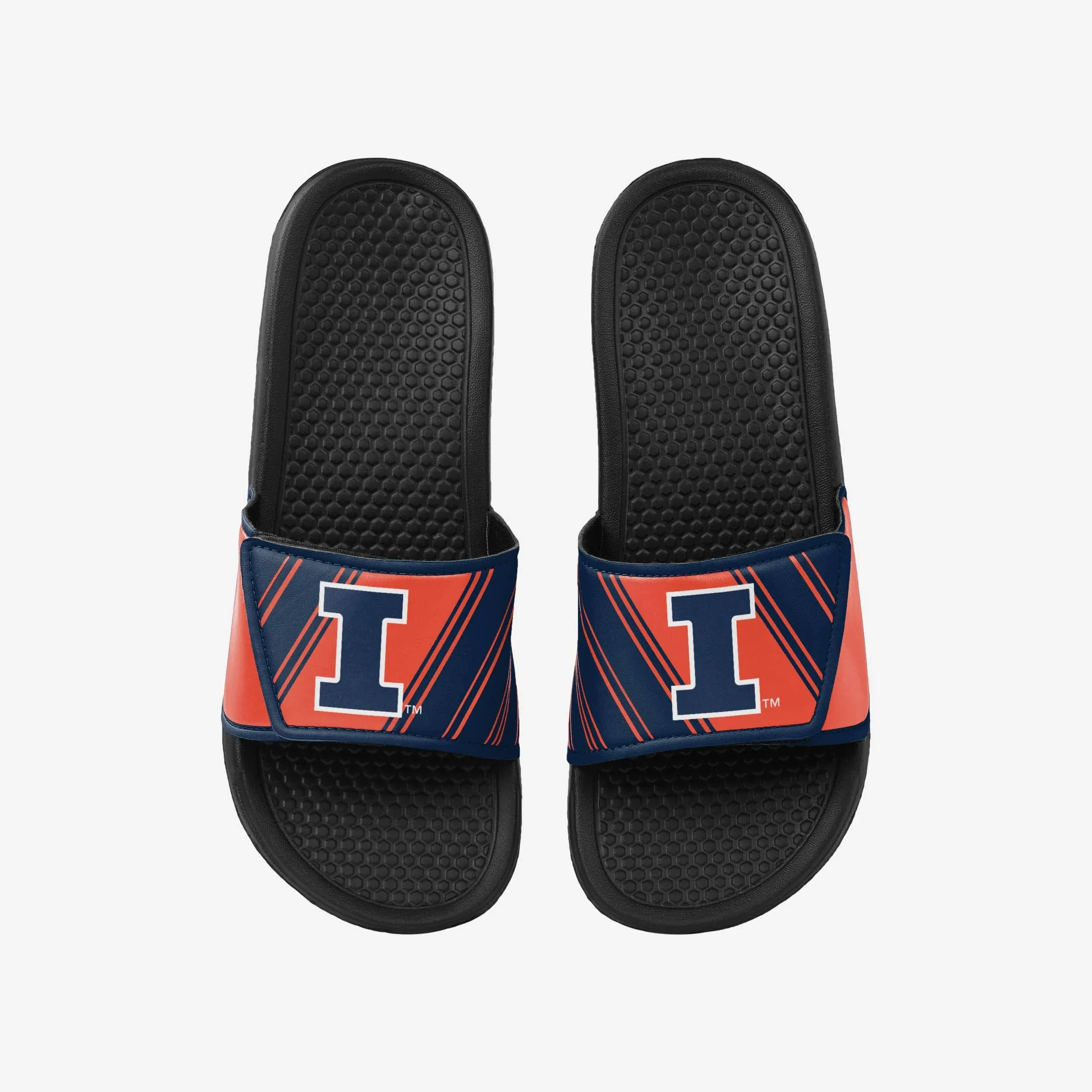 Illinois Fighting Illini NCAA Mens Legacy Velcro Sport Slide