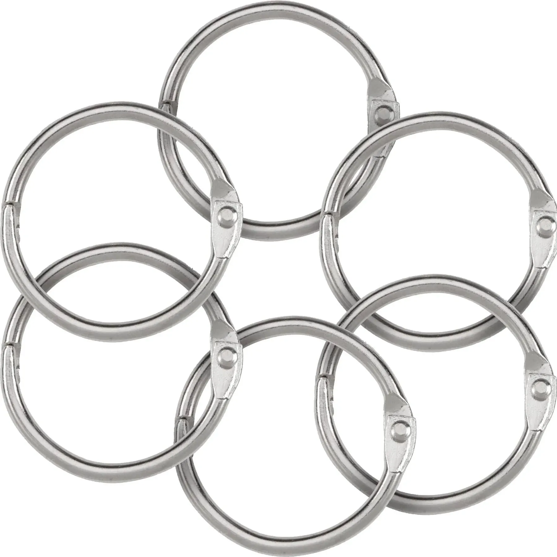 Teacher Created Resources Binder Rings 6 Pack - 1.5 in.