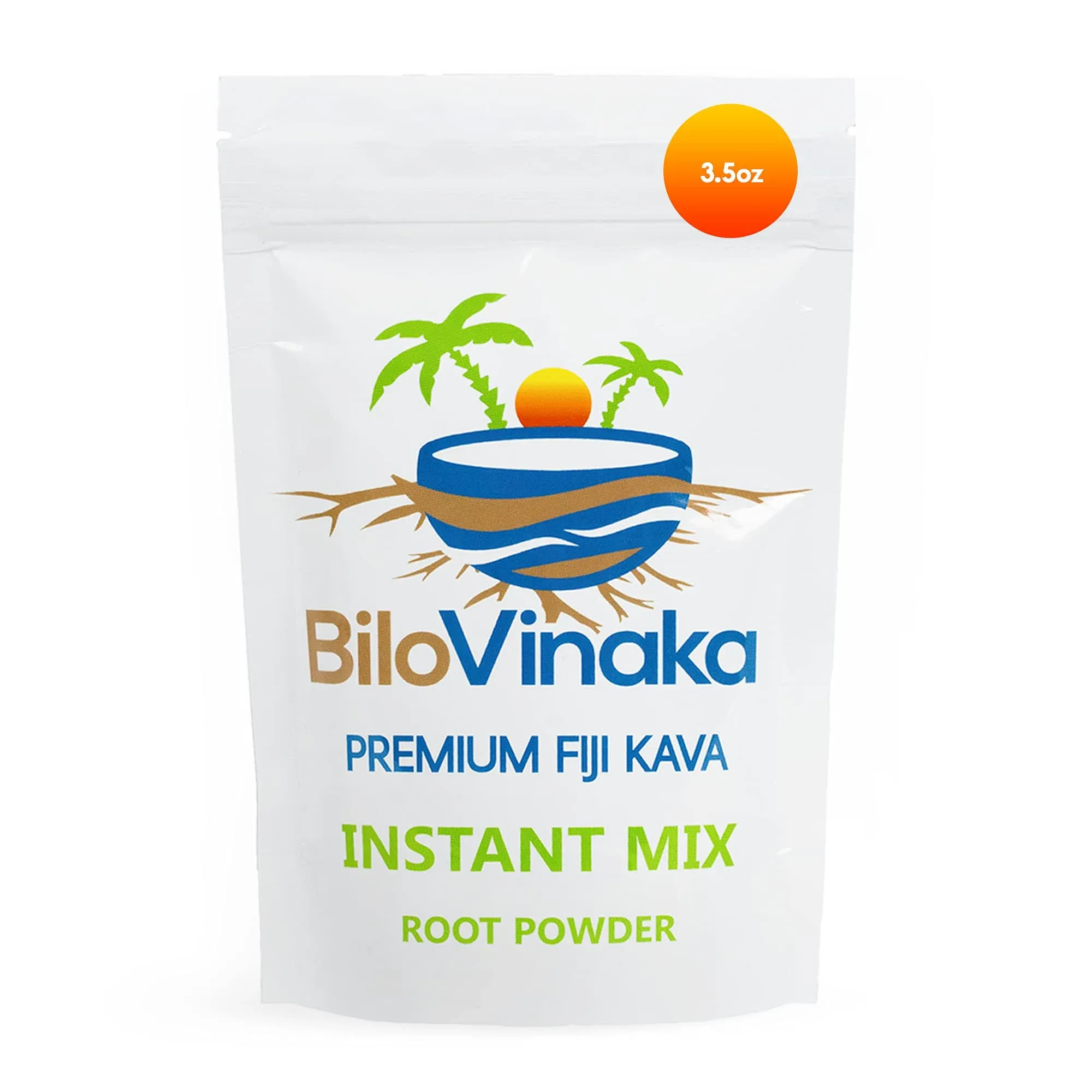 Bilovinaka - All-Natural Micronized Instant Kava Drink Mix, Premium Fiji Kava ...