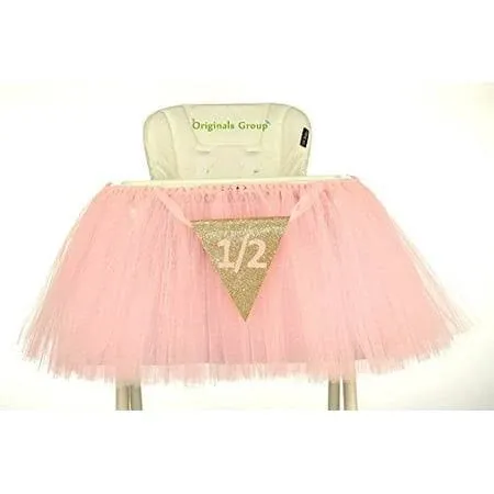 Originals Group Six Months Half Year Old 1st Birthday Baby Pink Tutu Skirt for ...