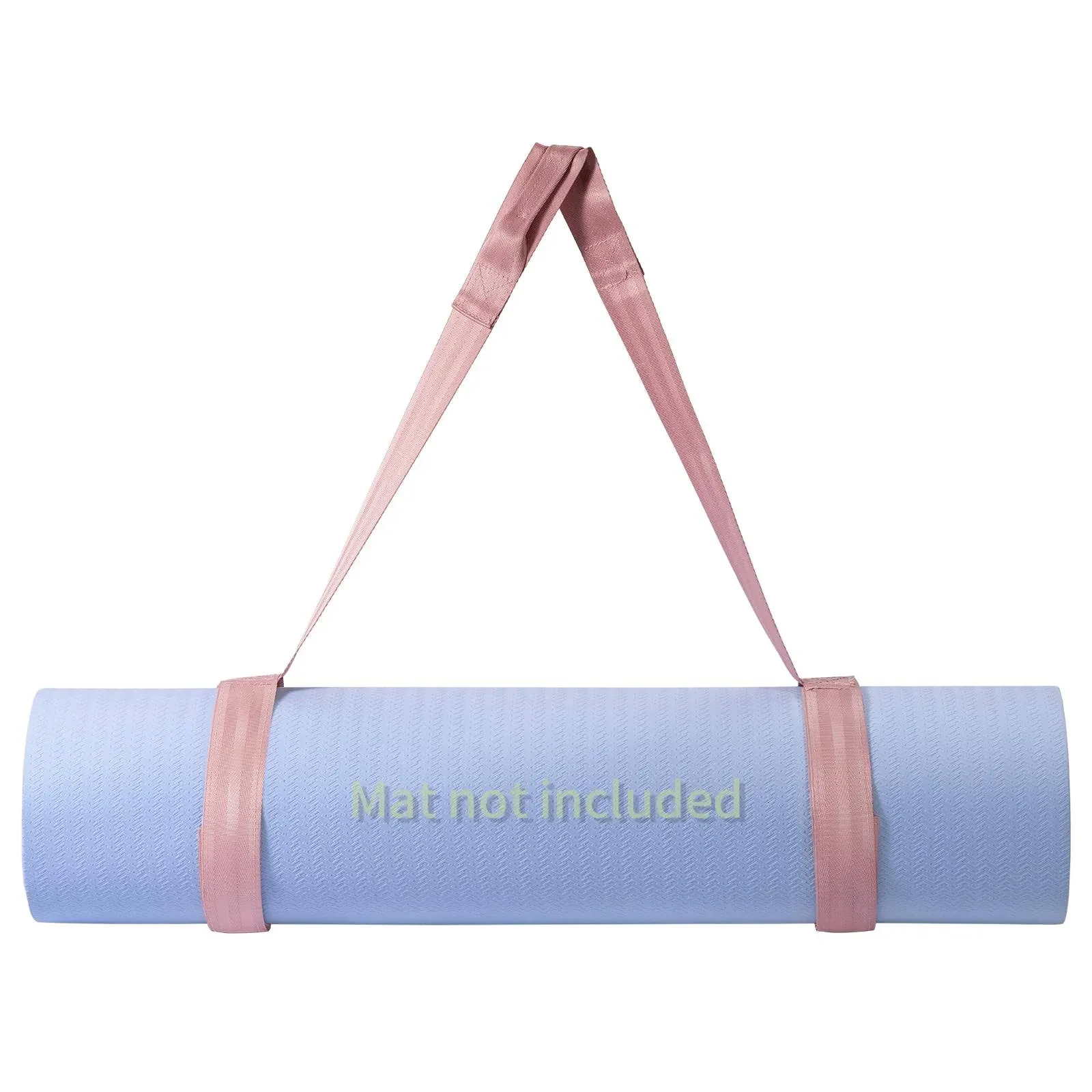 Trilancer Adjustable Yoga Mat Strap with Hook and Loop Closure, Yoga Mat Holder ...