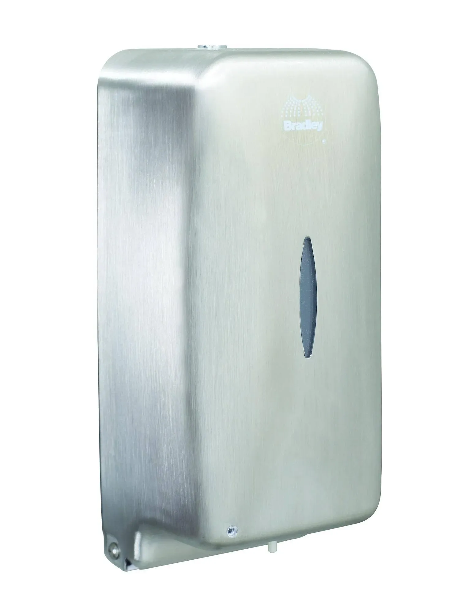 Bradley 6A01-110000 Liquid Soap Dispenser, Wall Mount Stainless Steel 27 Ounces