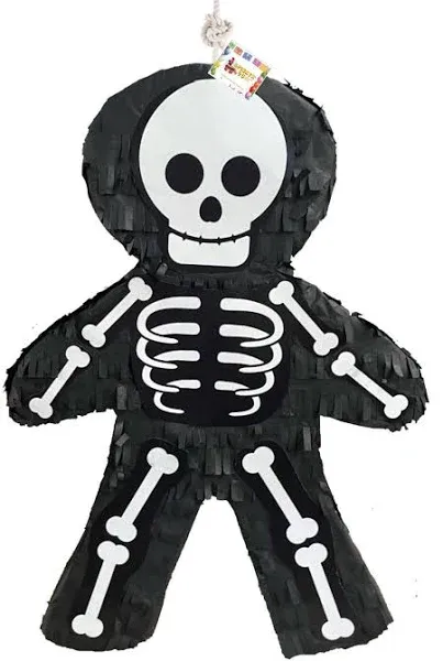 20" Tall Skeleton Pinata Halloween Birthday Party Supplies Happy Boo Day Decoration