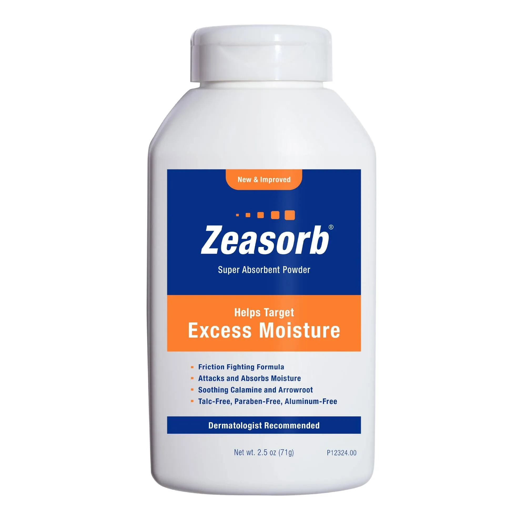 Zeasorb Prevention, Super Absorbent Excess Moisture Powder to Prevent Chafing ...