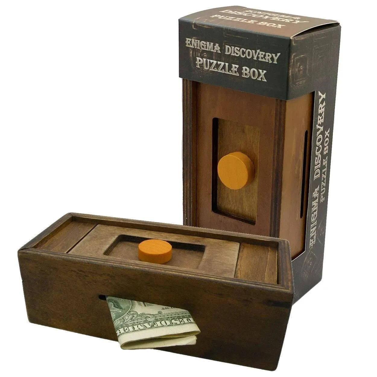 Enigma Secret Puzzle Box Discovery - Money Gift Trick Box