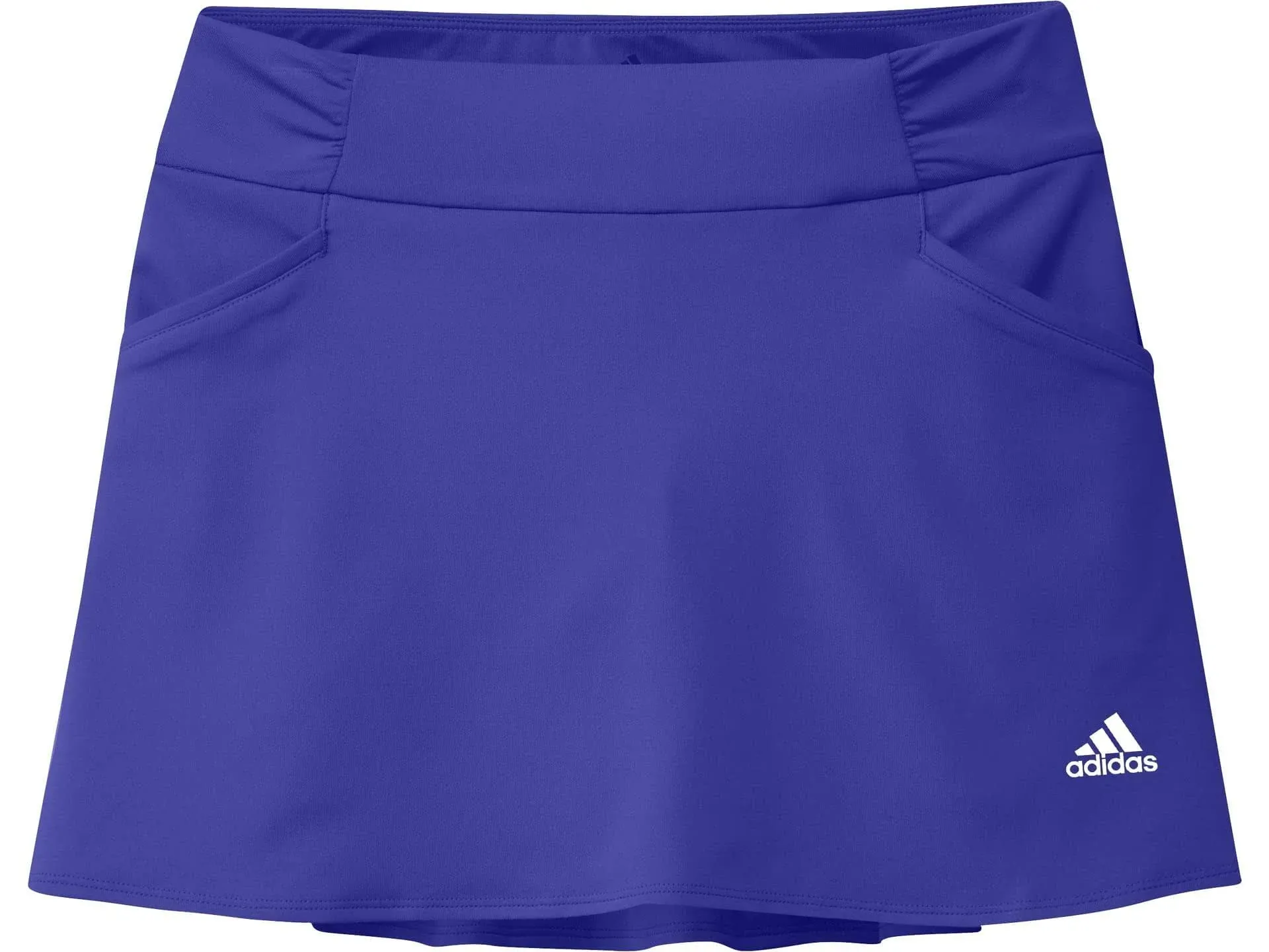 Adidas Girls' Ruffled Golf Skort, Large, Lucid Blue