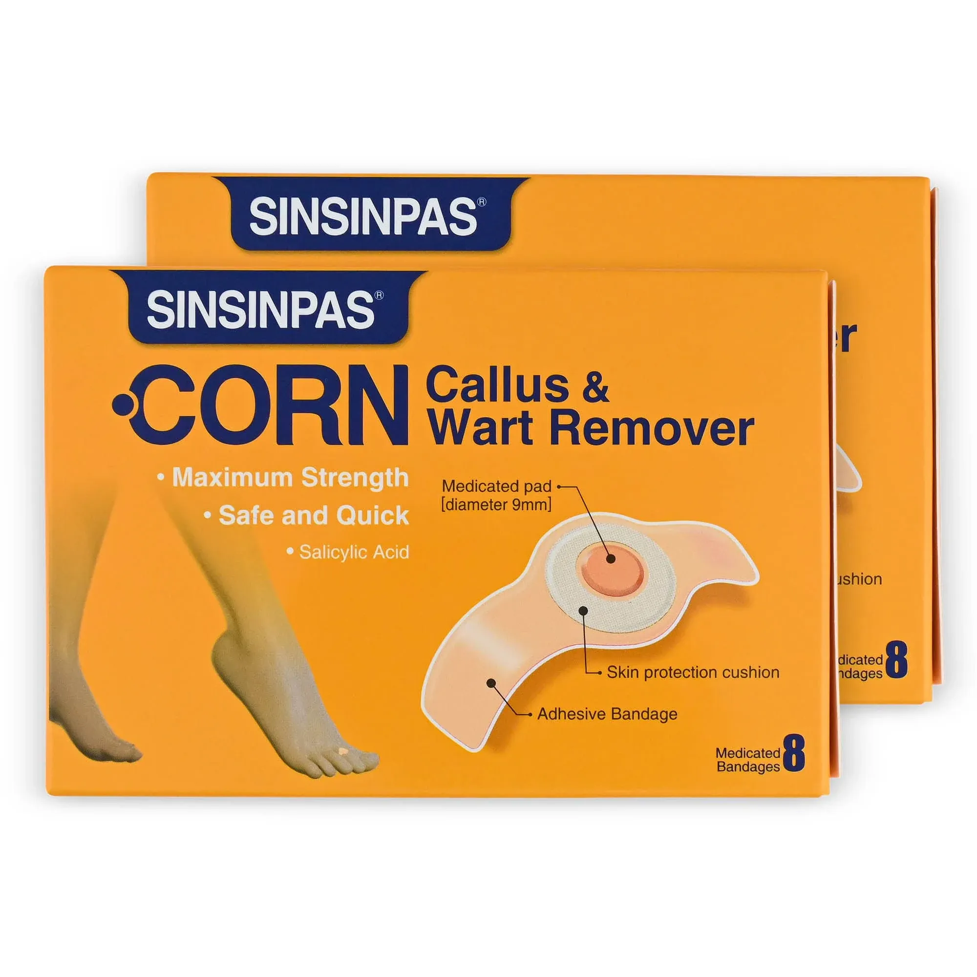 SINSINPAS Corn Callus & Wart Remover