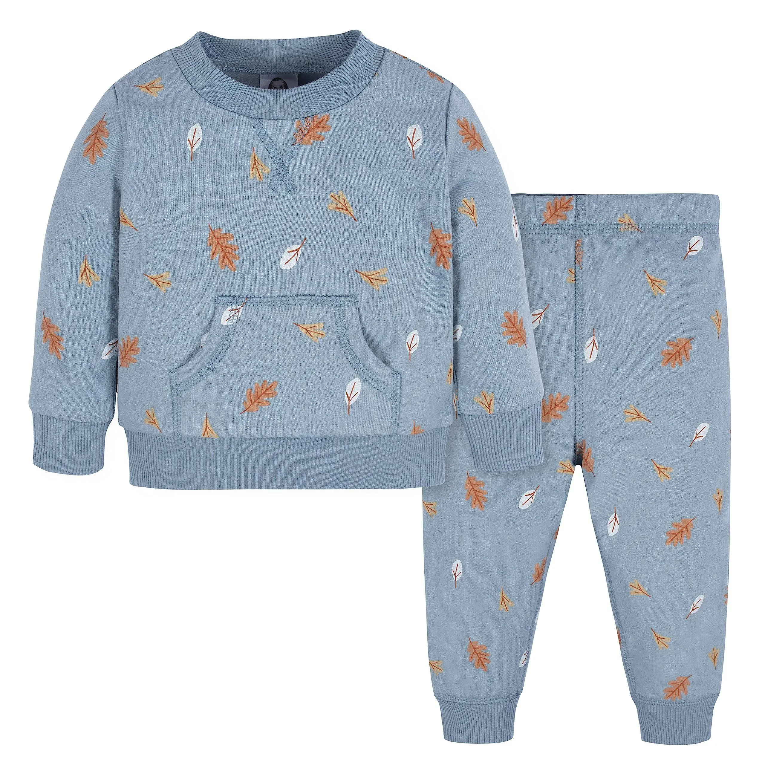 Gerber Baby Boys Toddler 2-Piece Fleece Sweatshirt and Jogger Set