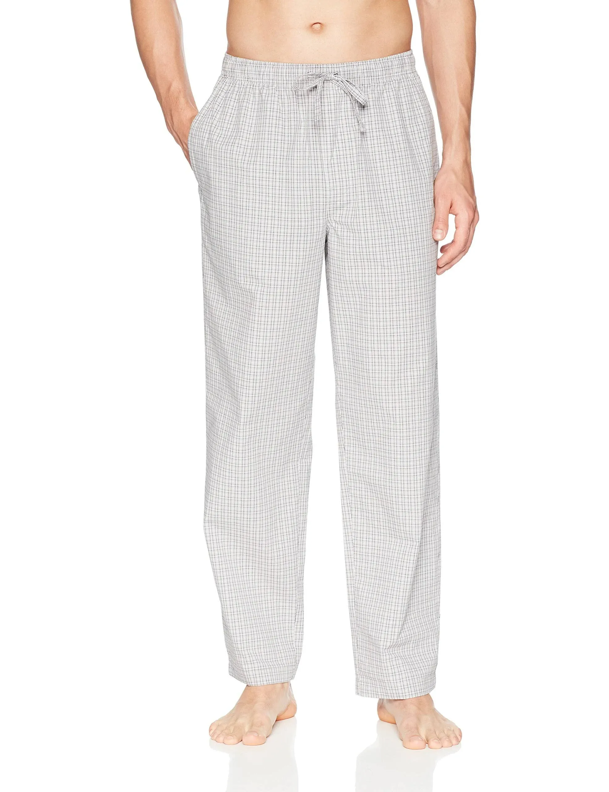 Amazon Essentials Men's Straight-Fit Woven Pajama Pant