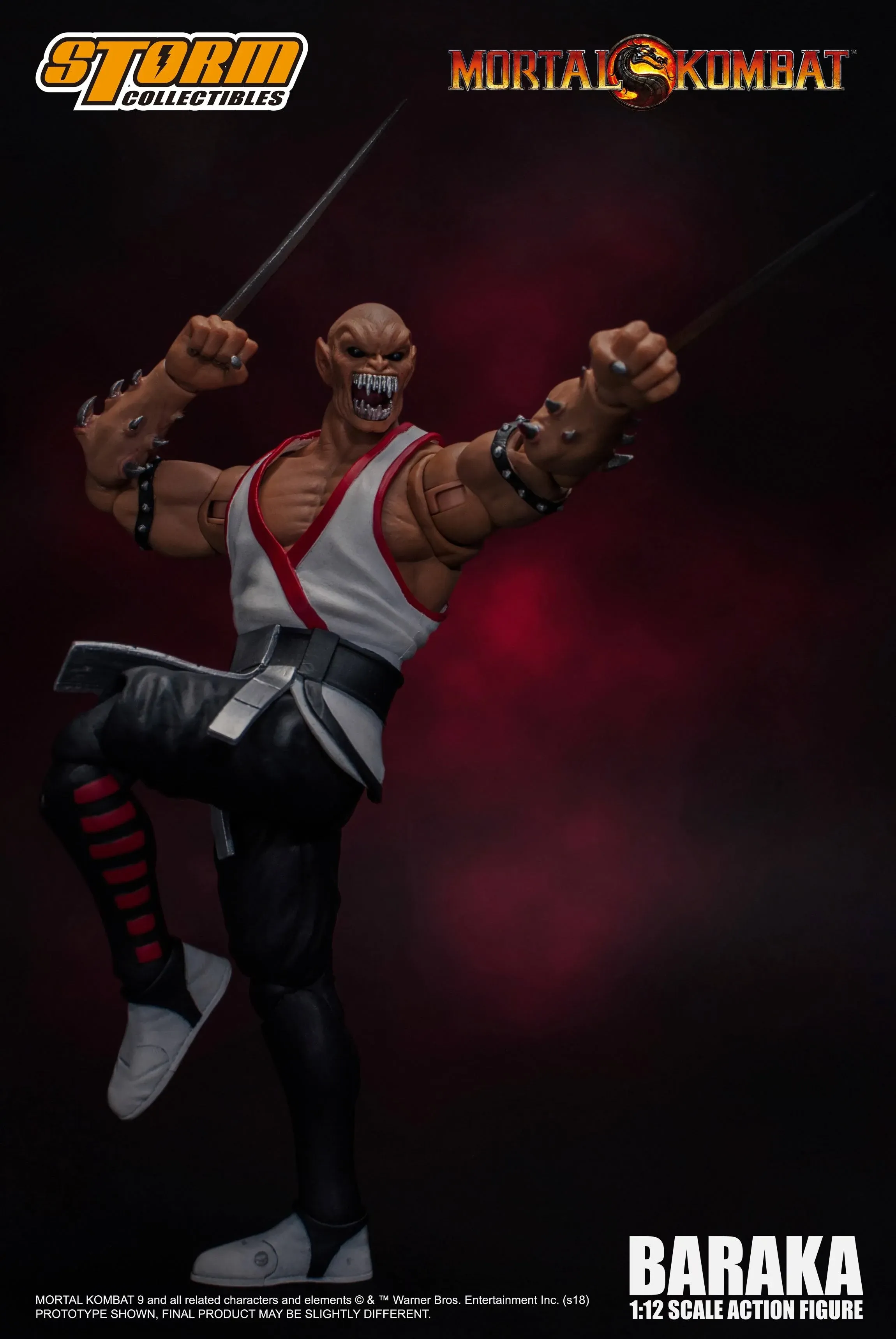 Mortal Kombat Storm COLLECTIBLES Baraka Figure