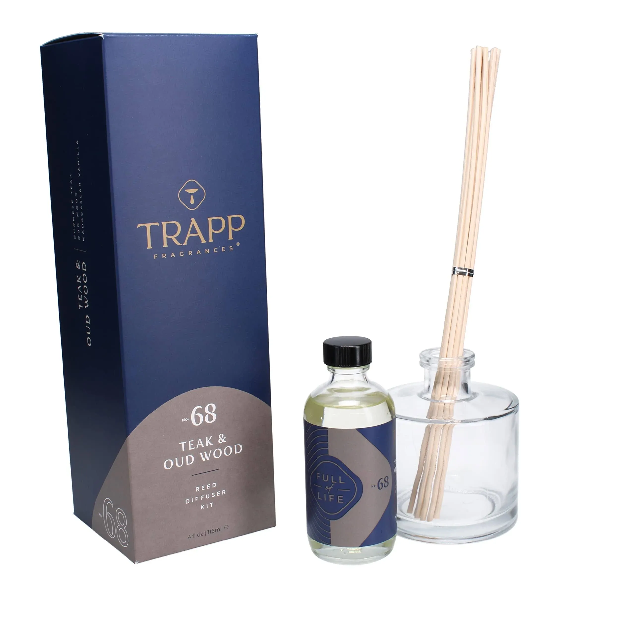 Trapp Fragrance Reed Diffuser Kit, 4 oz Collection