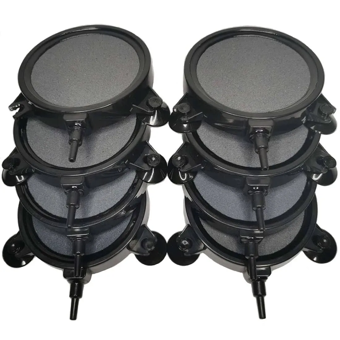 4.2-Inch Air Stone Disc Bubble Diffuser with Suction Cups