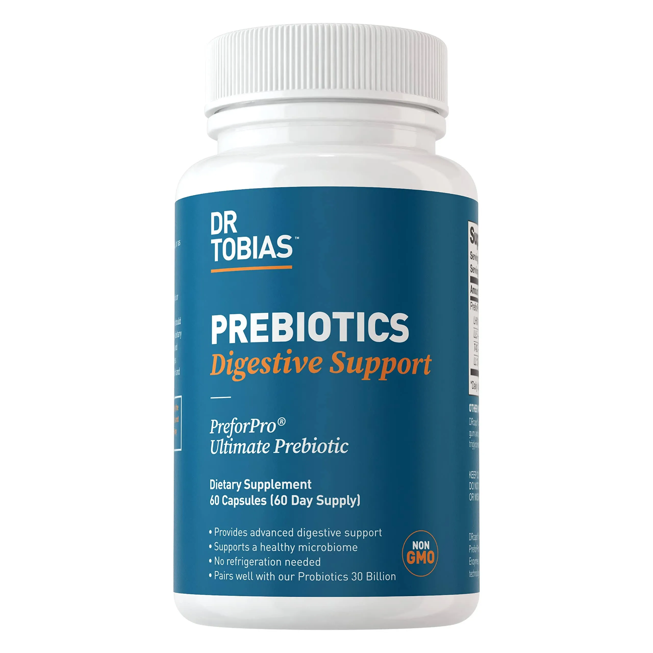 Dr. Tobias Prebiotics, Supports Digestion & Gut Health, Feed Good Probiotic ...