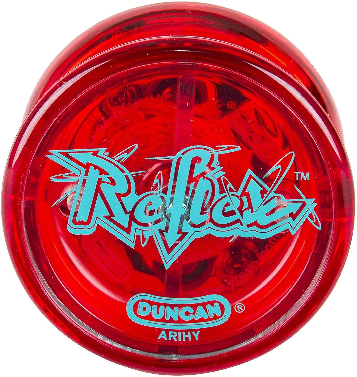 Duncan Reflex Yo-Yo SEALED NEW Transparent Red Auto Return Automatic Beginner 