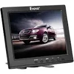 Eyoyo 8 inch HDMI Monitor 1024X768 Resolution Small Display Portable 4:3 TFT LCD Mini Monitor HD Color Screen Support HDMI VGA BNC AV YPbPr Input