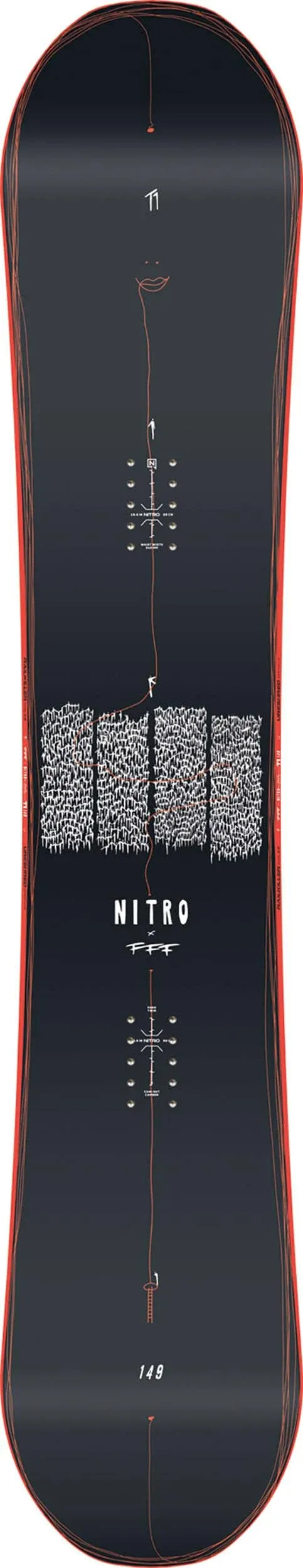 Nitro Men's T1 X FFF Snowboard