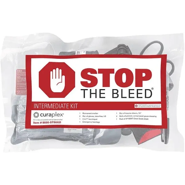 Curaplex Stop the Bleed Kit - Advanced W/SOFT-T