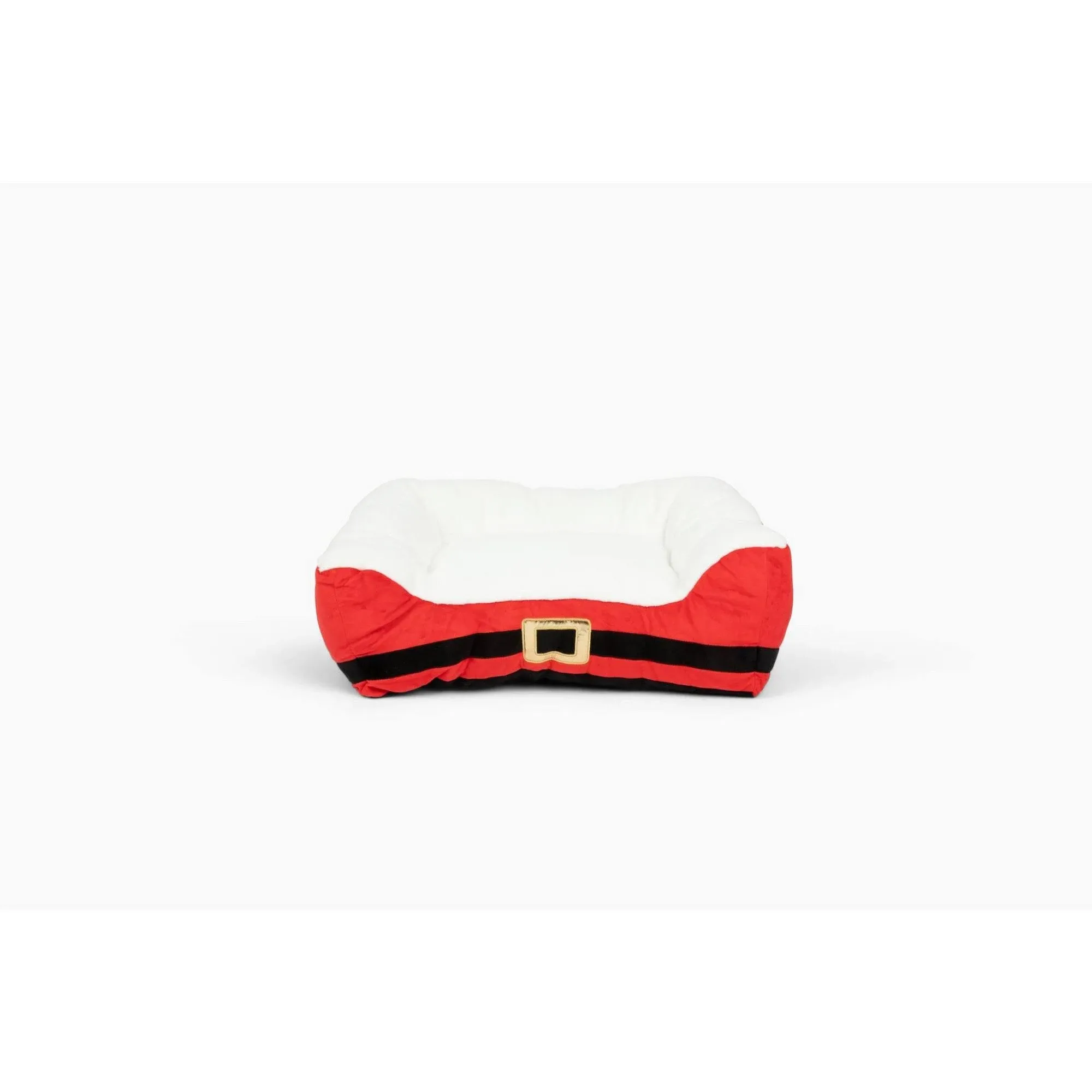 "Santa's Belt Christmas Dog Bed"