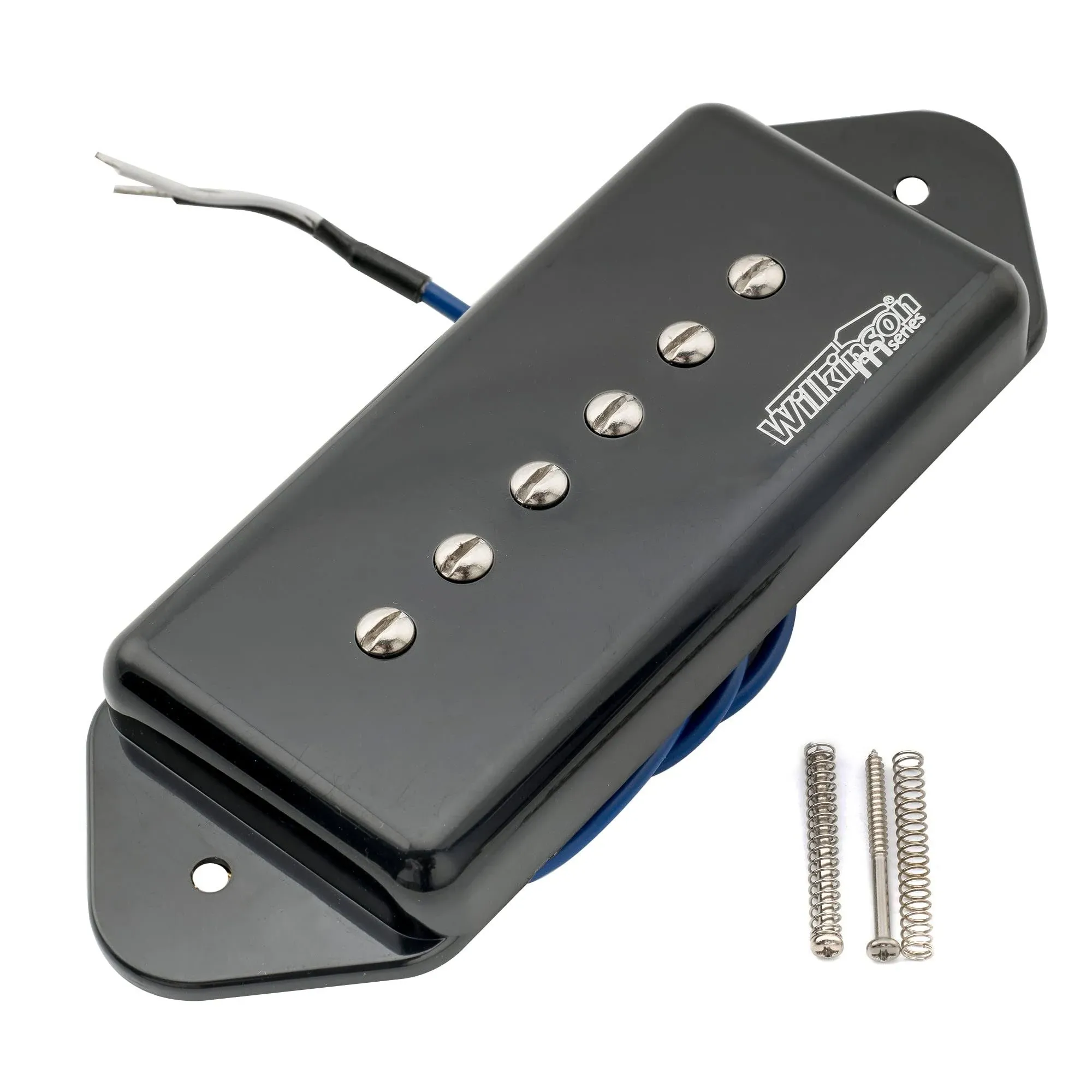 Wilkinson Low Gauss Iconic Sound Ceramic P90 Dogear Style Single Coil Bridge ...