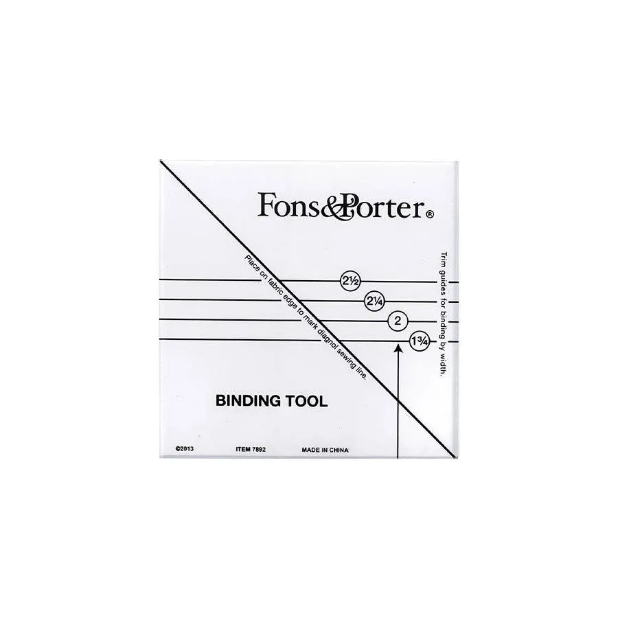 Fons & Porter Binding Tool