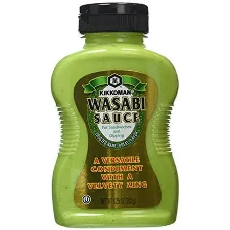 Kikkoman, Wasabi Sauce, 9.25Oz Bottle (Pack of 2)