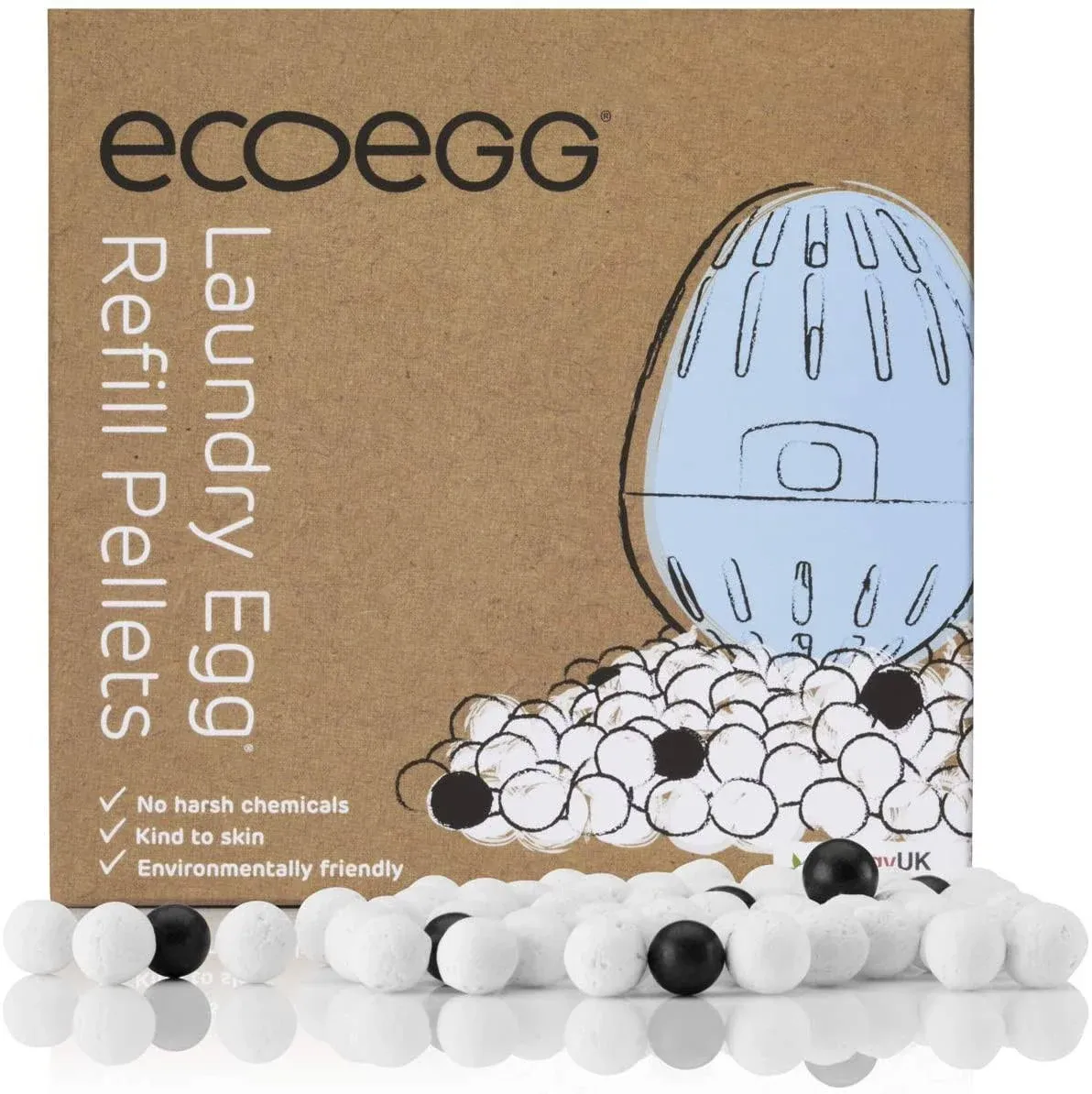 Ecoegg Laundry Egg Refill Pellets 50 Washes