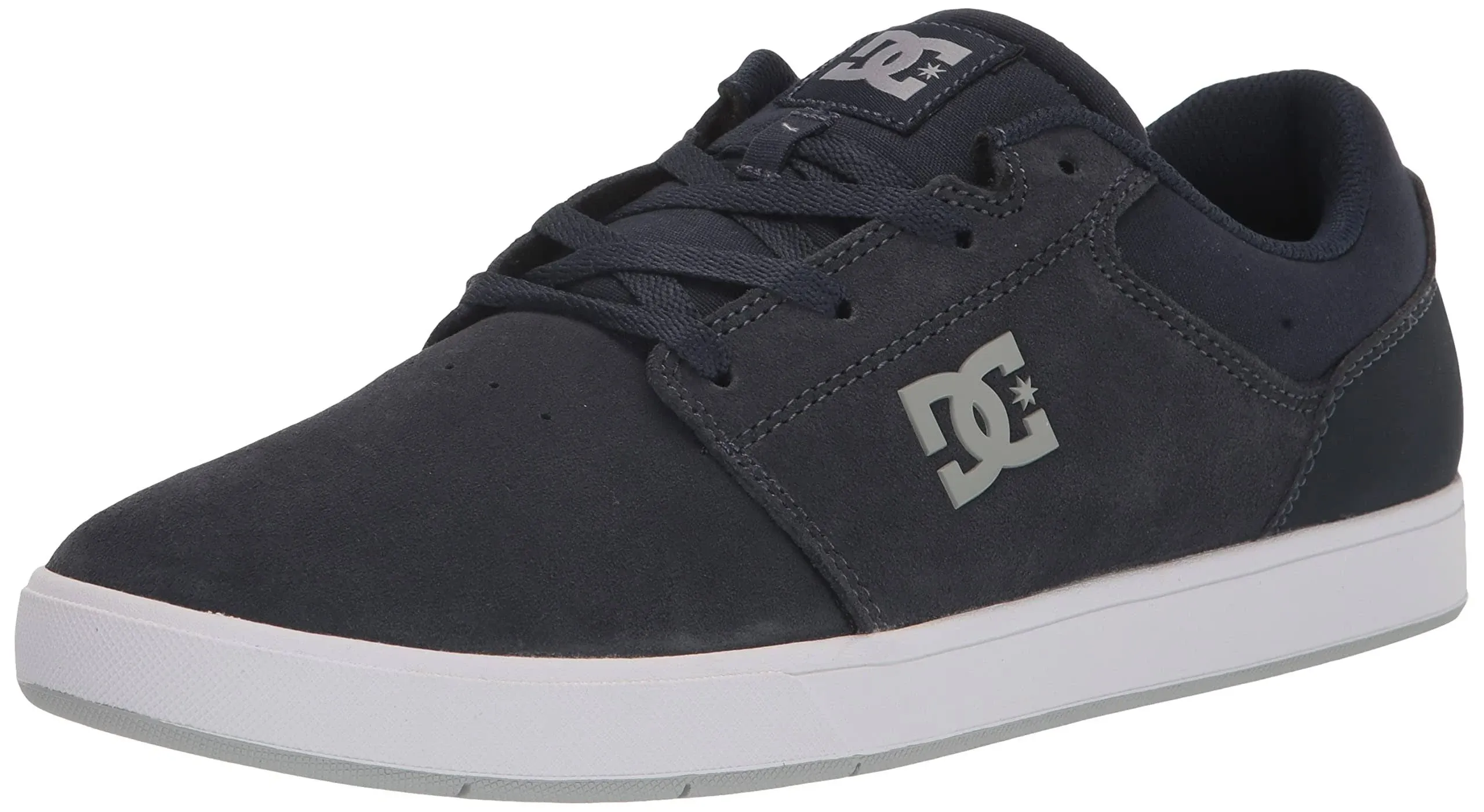 DC Crisis 2 ADYS100647-NGH Mens Blue Suede Skate Inspired Sneakers Shoes